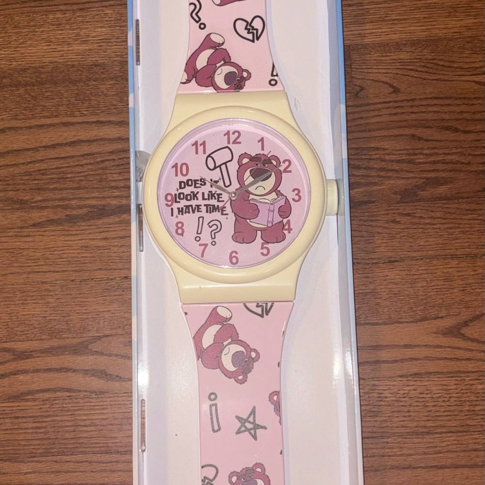 Disney Pixar Toy Story Lotso Oversized Wall Clock – New in Box